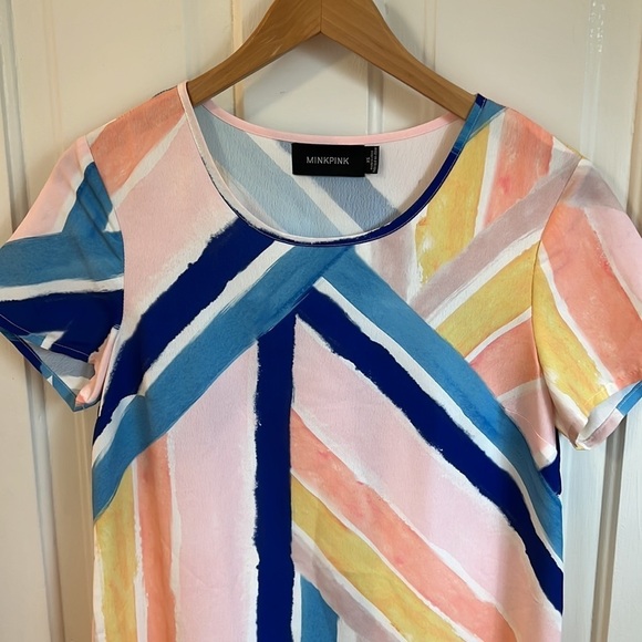 Minkpink // Watercolor Print Tunic Dress - Picture 2 of 4
